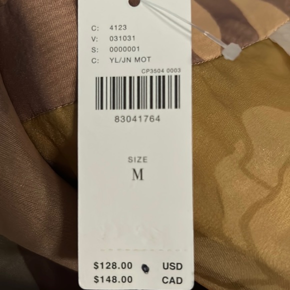 Pankaj and Nidhi printed sheer pants, size M, NWT - Picture 3 of 6